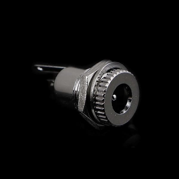 5,5 mm x 2,1 mm DC-virtaliitin naaraspuolinen paneelikiinnityskonektori