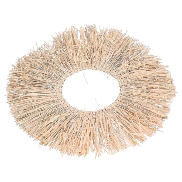 Väggdekoration i raffia - Texturerad, portabel och miljövänlig