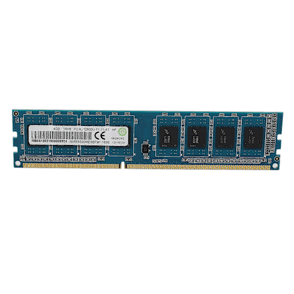 DDR3 4GB Skrivbordsminne 1rx8 PC3L-12800U 1600MHz 240pins 1.35V CL11 DIMM RAM för Intel AMD Moderkort (haoyi