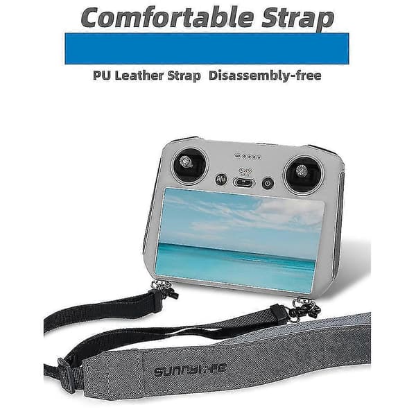 Til Rc Fjernbetjening/rc Pro/ Smart Controller Lanyard Til Mini 3 Pro Justerbar Rem (sammenfiltring)