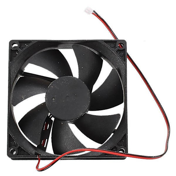 90mm X 25mm DC 12V 2-pin Køleventilator til Computer Kabinet CPU Køler