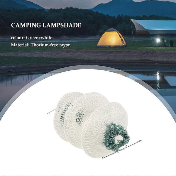 4-pack Gaslyktstrumpor Bulk Dragspelsform 95 Clip On