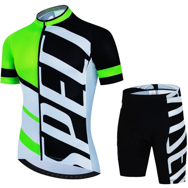 2023 Pro Team Set Kesä Pyöräilyvaatteet MTB Pyörävaatteet Univormu Maillot Ropa Ciclismo Mies Pyöräily Pyöräilypuku Auburn M