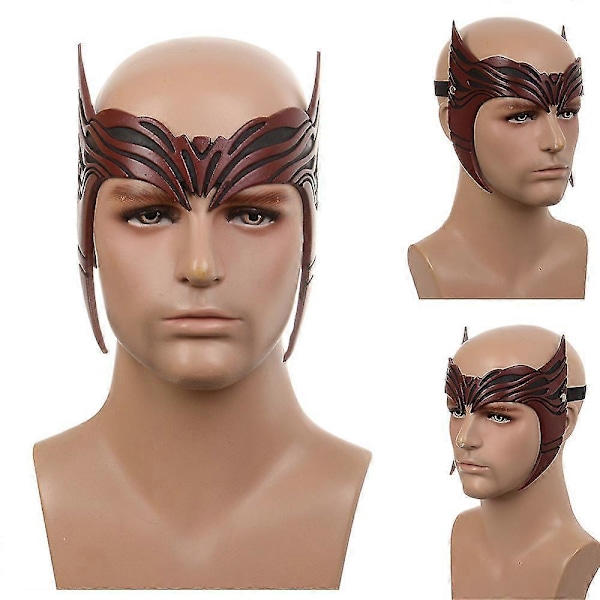 Scarlet Witch Huvudstycke Huvudbonad Wanda Maximoff Tiara Krona Halloween Cosplay Rekvisita