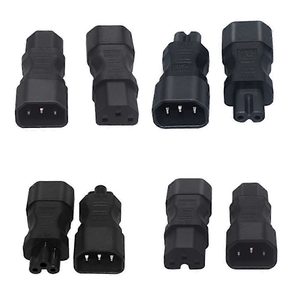 Mannlig til kvinnelig adapter C14 til C13 Adapter C14 til C15/C14 til C5/C14 til C7 Adapter