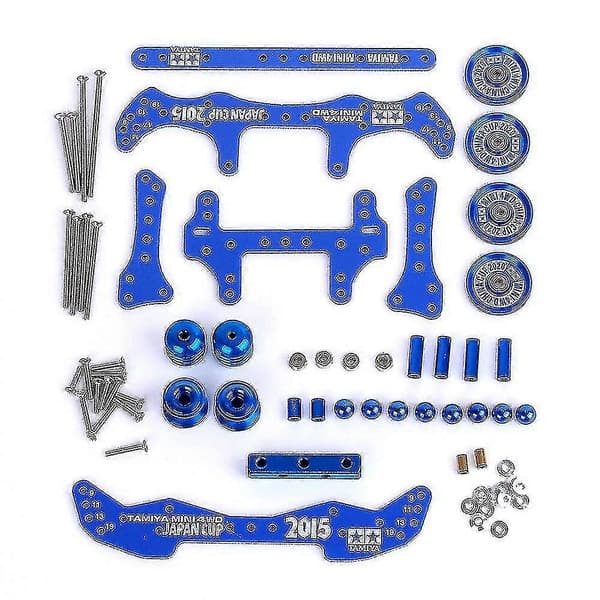 1 sæt Ma/ar chassismodifikationssæt til Tamiya Mini 4wd RC bil, a
