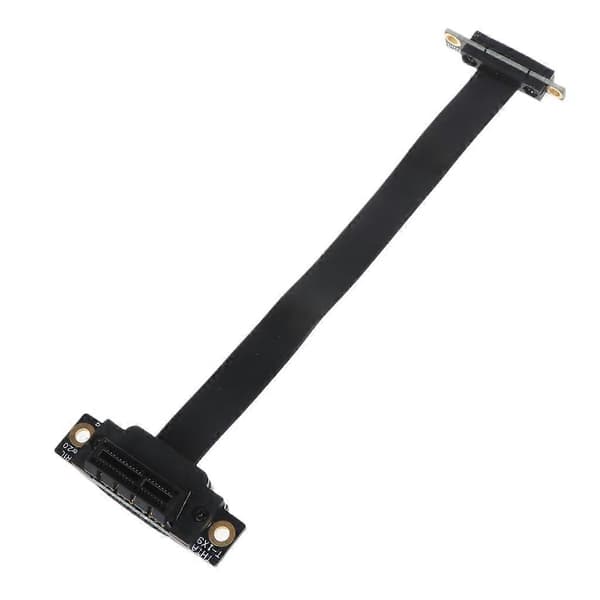 PCIe 36pin x1 Förlängningskabel 8G/bps PCI Express 1x Riser-kort Ribbon Extender