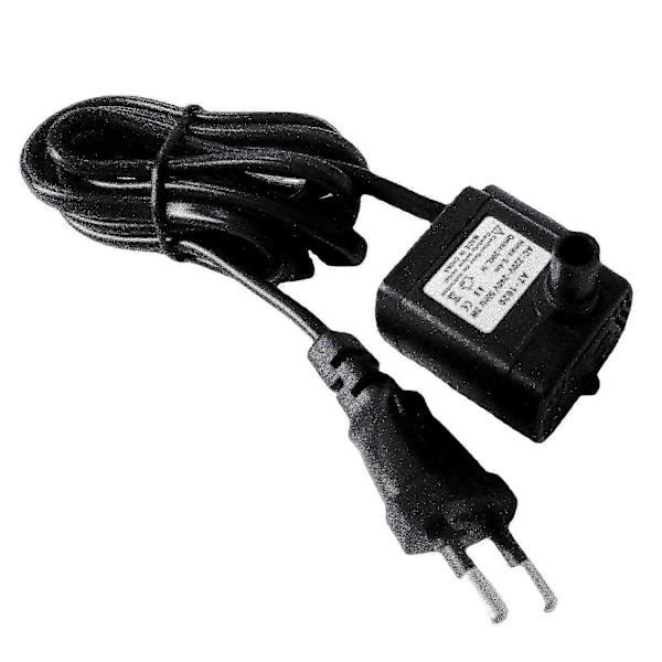 Liten Dränkbar Vattenpump 200L/H 3W Ultratyst Vattenpump med 0,5m Lyfthöjd för Akvarium Damm Statyer Hydroponik
