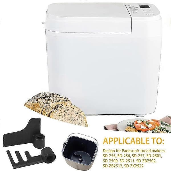 Brødbakemaskin Blad Erstatningssett, Passer for Panasonic SD-256/SD-257/SD-2501/SD-2500