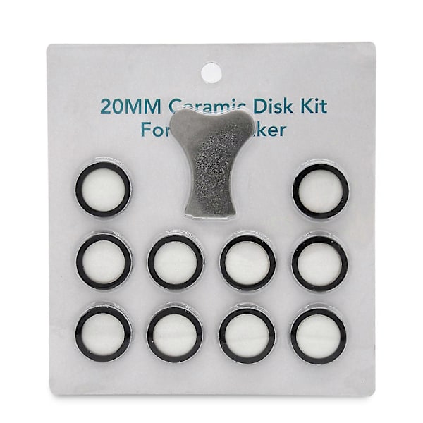 11 stk. Mist Maker Vedligeholdelseskit, Keramisk Disk Keramisk Disk Nøgle Sæt til Tågemaskine