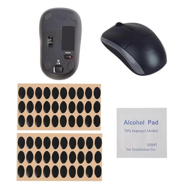 60 stk. musefødder muse skøjte puder - til logitech M215 / M310 / M325