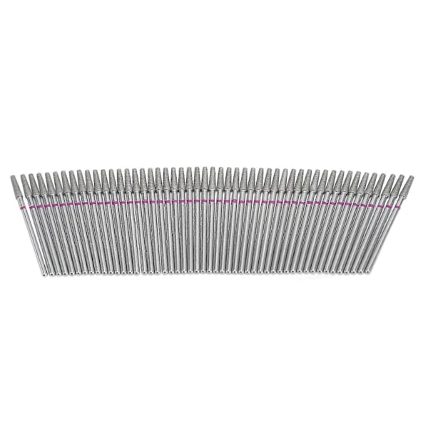 50st Nagelborr Majsbits Set Nagellim Borttagning Professionell Tillbehör Nagelbandsborttagare Bits Set för Manikyr Pedikyr