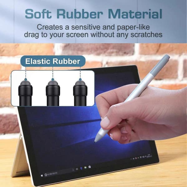 3 stk. Holdbare, højfølsomme Hb Refills Pen Tips Udskiftning til Surface Pro4/5/6/7 Pen