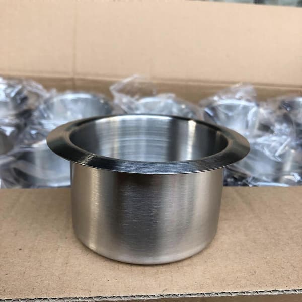 55 mm drikkekopholder i rustfrit stål til marinebåd, trailer, autocamper