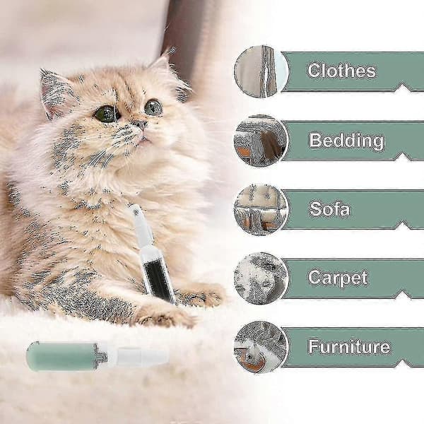 Kæledyrshårfjernerulle til katte og hunde, bærbar kæledyrshårfjernerulle til sofa, tæppe, tøj_fs-ZZY