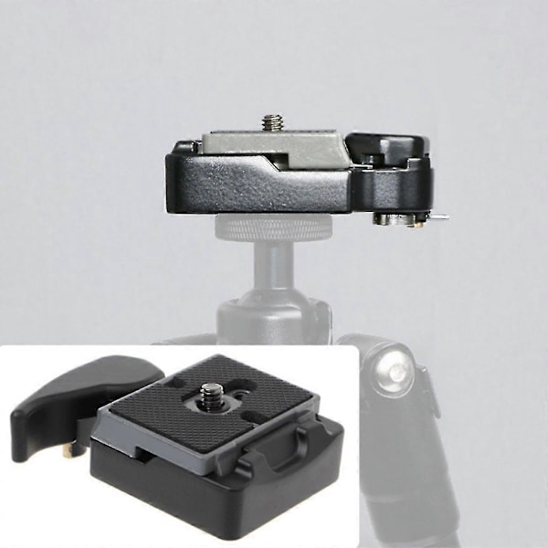 323 Snabbkopplingsplatta 200pl-14 Qr Plattor Adapter Med Snabbkopplingsklämma 1/4' Till 3/8' Skruv För DSLR Kamera Stativ - Bra kvalitet