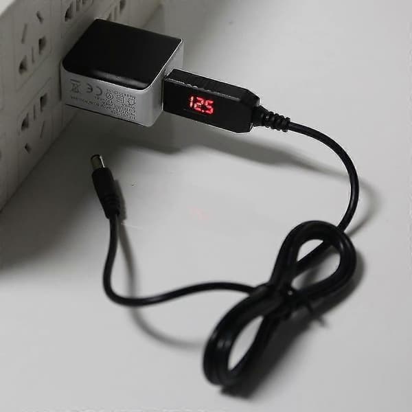 5V til 12V 5.5x2.1mm Step-up Boost Converter til LED Strip 12V Enheder