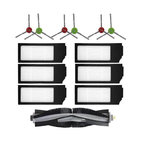 Tilbehørssett for Deebot X1plus/ Deebot T10 Plus Sugestasjon, hovedbørste, filtre, sidebørster