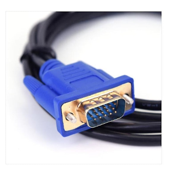 Til PC DVD 1080p HDTV 1,8 m HDMI Han til VGA Han Video Konverter Adapter Kabel