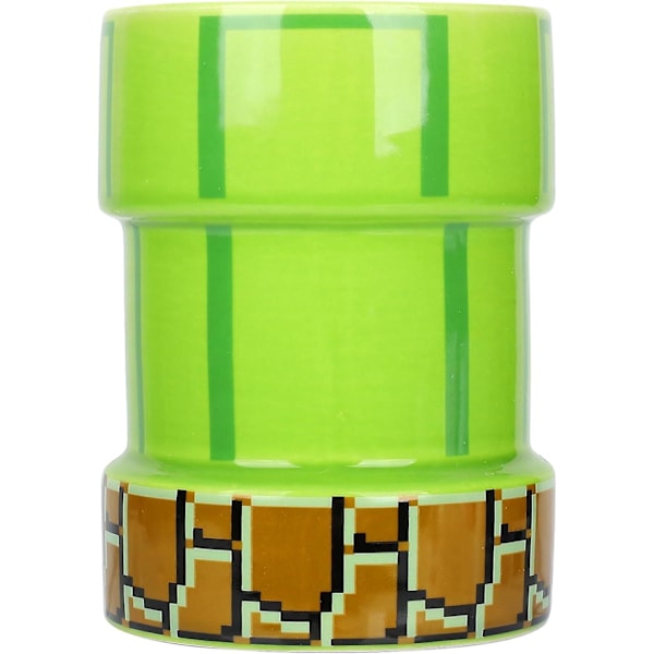 Keramisk Te & Kaffe Krus Samlerobjekt 425,2 ml (ca.) (Warp Pipe Krus) Børnefødselsdagsgave
