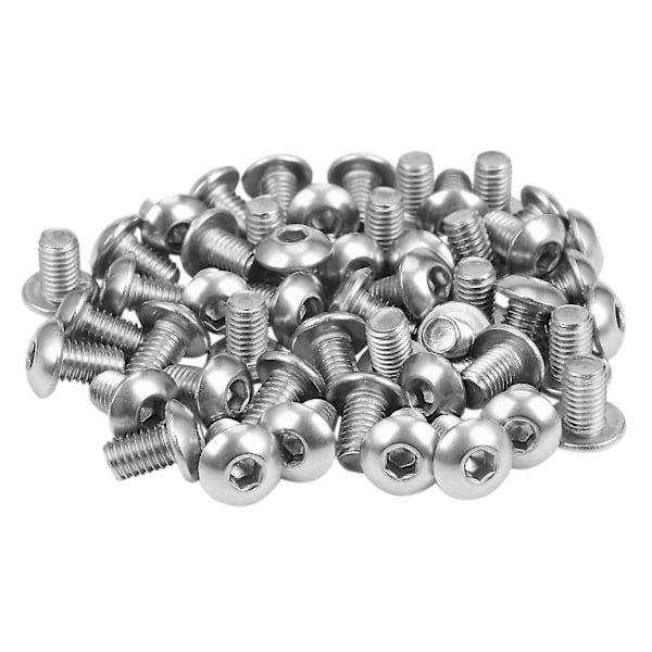Rostfri Knappskalle Skruv, Insexskruv Typ:m5 / 5mm Skruvstorlek:m5 X 8mm Din Förpackningsmängd (haoyi)