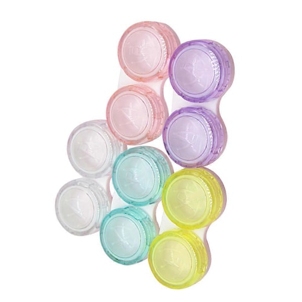 Glasögonfodral Linser Behållare för Användare Resevänlig 0,8 x 2,8 x 1,5 cm 15-pack