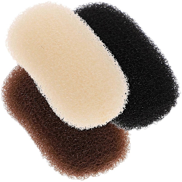 3 st Kvinnor Volym Bump Inserts Hårklämmor Hårstylingverktyg Bump Up Clips (Slumpmässig Stil)