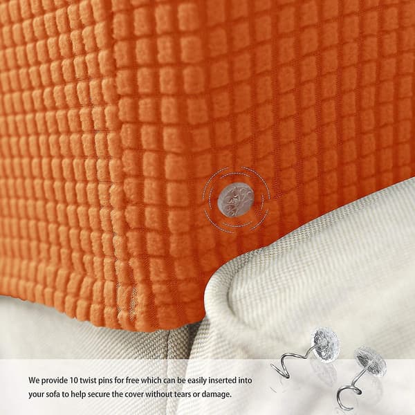 Set med 2 Jacquard Stretch Soffa Fåtölj Armstödsskydd Halkfria Möbelskydd Armstöd Överdrag för Soffa Vilstol