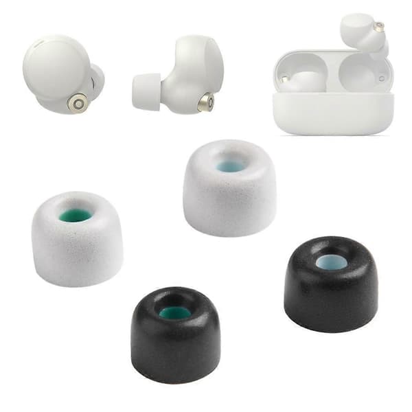 Memory Foam Ørepropper Øreputer Øretelefonputer Deksel For WF-1000XM4