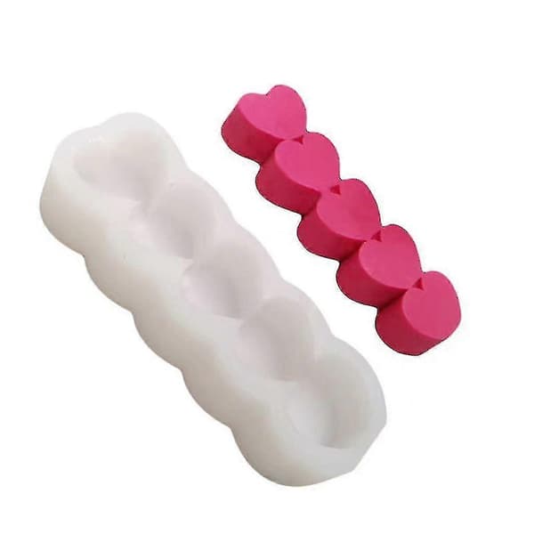 3D Lysform Opvaskemaskine Sikker Bageform Resin Form 1 Stk DIY Aromaterapi