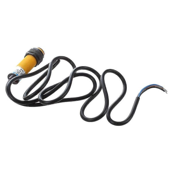 DC 3-lednings 6-36V PNP IR fotoelektrisk sensorbryter 30cm E18-B03P1