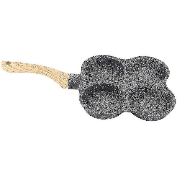 Æggepande Omeletpande Stegepande, 4-huls Omeletpande Non-Stick Stegepander