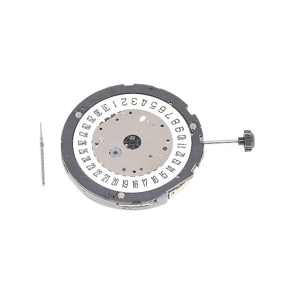 6s21 Urverksbyte av högprecisions Quartz-urverk med styrstång och enkel kalender