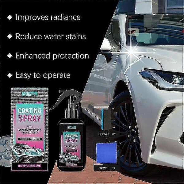 Limlex Coating Spray til Biler 3x Platinum Plejesæt