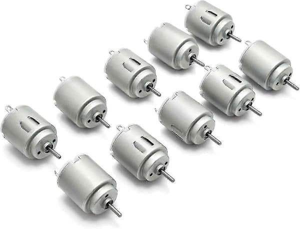 10 stk. DC Motor 140 Mini Elektrisk Motor DC 3-5v 6300 Omdr./min til DIY