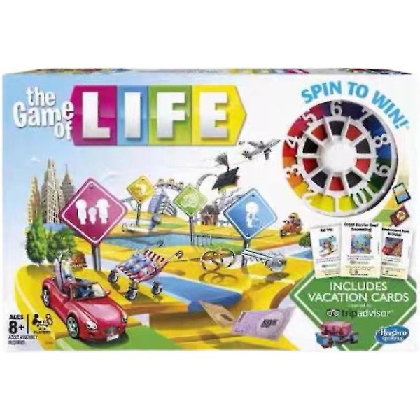 Game Of Life Party -lautapelikortti