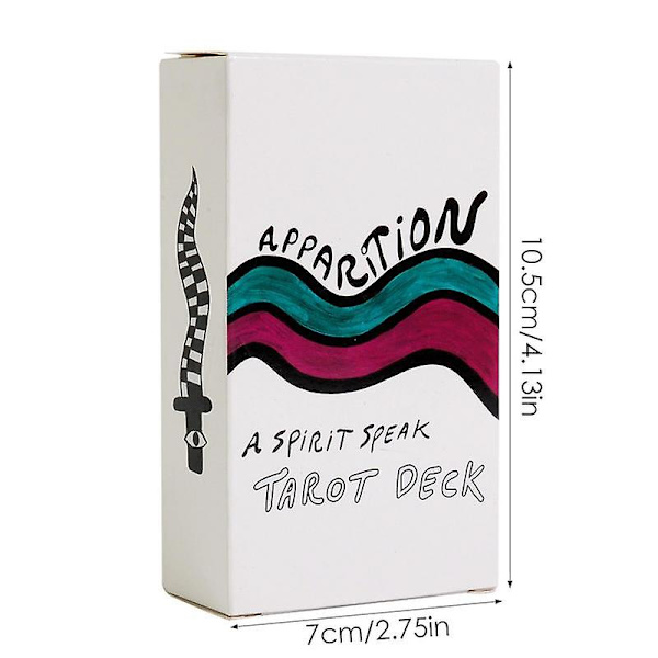 Tarot Deck Entertainment Oracle Cards For Fate Divination Apparition A Spirit Speak Tarot Party Brädspel för vuxna