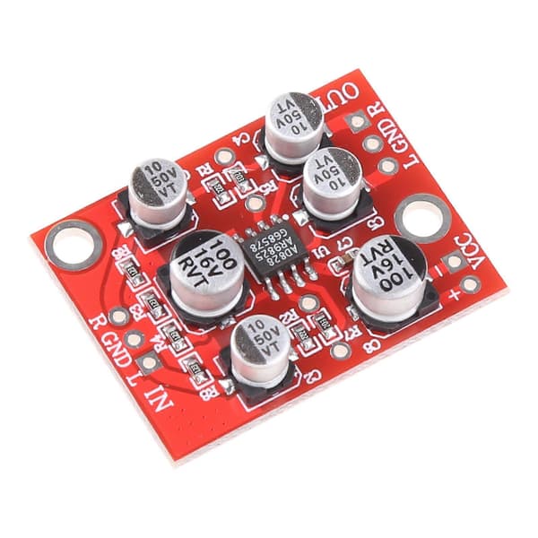 til DC 5V-15V 12V AD828 Stereo Preamp Effektforstærkerkort Forforstærkermodul