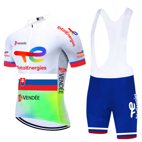 Total New Energies Equipacion Ciclismo Verano Hombre Kesäpyöräilypaita Miesten Roupa Ciclismo Masculino 20D Pyöräilyvaatteet 2022 Cycling Clothing 15 4XL