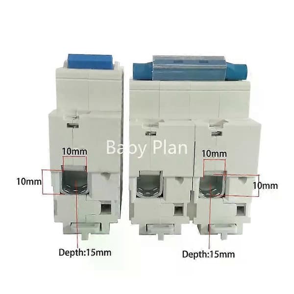 DC12V 24V 48V 60V 120V MCB 63A 80A 100A 125A 150A 200A 250A Kretsskydd 1p/2p Solcellssystem Litiumbatteri Strömskydd