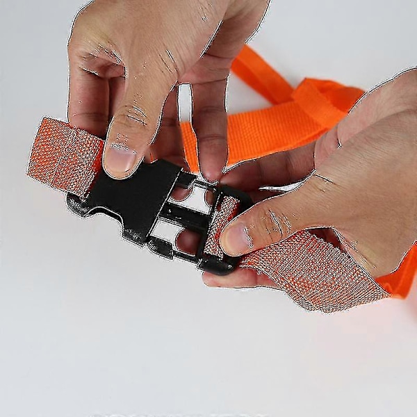 Simboj Länk Rep Följare Tillbehör Bälte Rep Nylon Livboj Säkerhetsrem Simring Bunden Rep 1 Styck Orange Wuqx