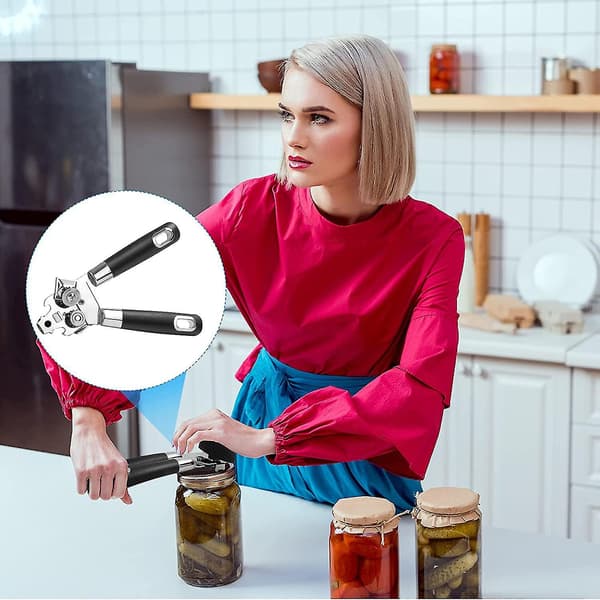 Manuel dåseåbner, dåseåbnere i rustfrit stål, handy dåseåbnere