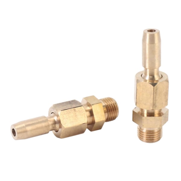 10 stk 1/8 tomme Dn6 messing sprutende spray vannfontenedyser universell vannforhengdyse Landsc (haoyi)