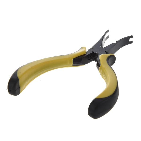 2x Metal Head Upgrade Tool Kugleled Plier til RC Helikopter Flybil Gul
