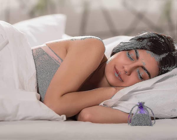 Pose med 25 poser tørret lavendelblomst lavendelposer