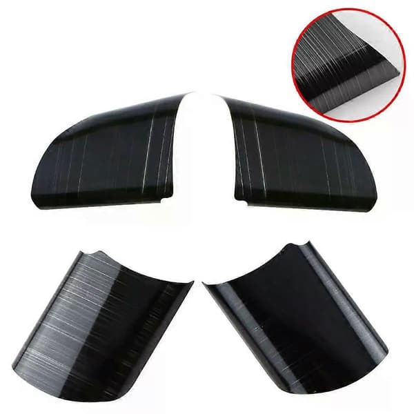 Rustfrit stål bilrat dekorationsdæksel trim mærkat til Ford Focus 2 MK2 2005 - 2011 tilbehør 4 stk