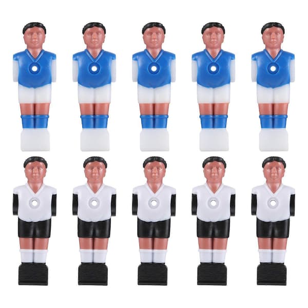 10 stk. Bordfodboldspil Legetøj Bordfodboldspiller Figur Pynt Legeting