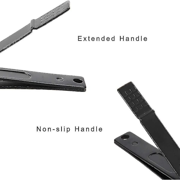 Nagelklipparset, Professionell Nagelklippare Nagel Vård Pedikyr Och Manikyr, Nagelbutik För Set & Kit Nageltrimmer, För Män & Kvinnor 3st