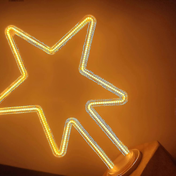 4W E27 Kreativa LED-lampor Dekorativa Stjärnformade Glödlampor Varmvit 2700k AC 220v 360 Ljusspridningsvinkel