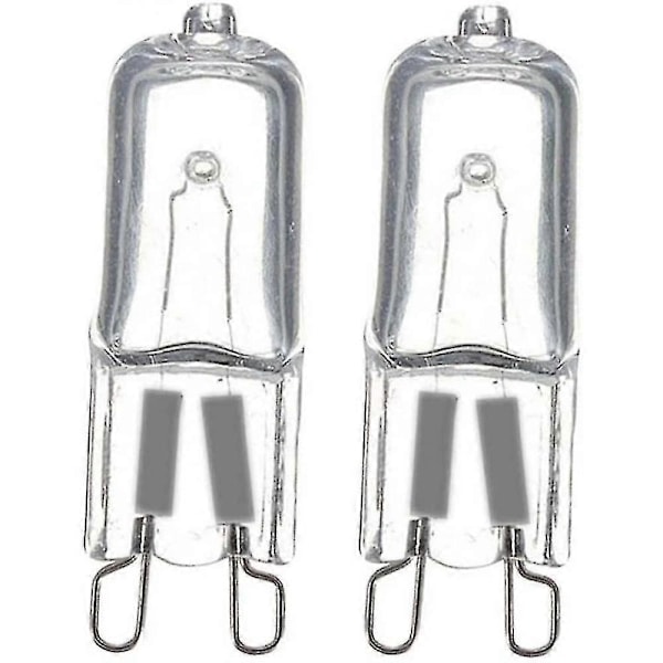 G9 Lyspære, Dimbar G9 Halogenlampe, Varmhvit 40w 1000 Lumen, 2 stk) XID